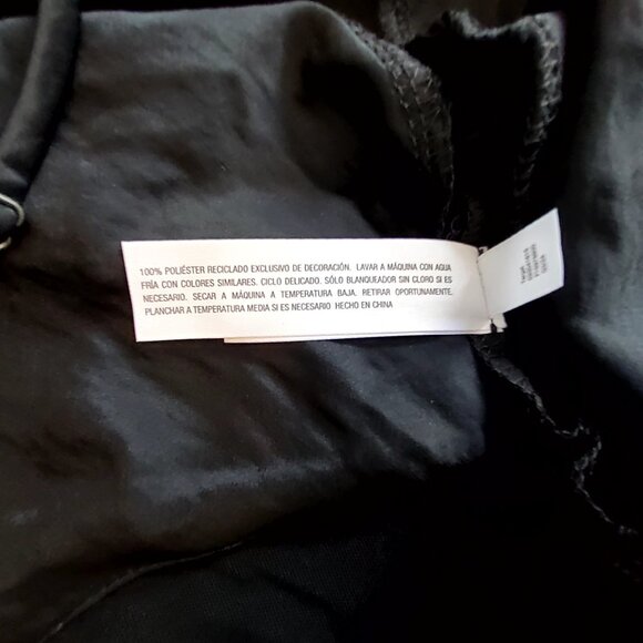 Auden Black Slip Dress Size S Features a side slit for added style and comfort - Picture 6 of 12